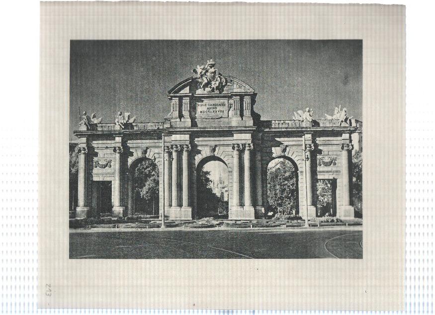 Lamina: Puerta de Alcala
