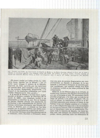 Lamina: Combate del Callao y La escuadra en la revolucion de septiembre 1868