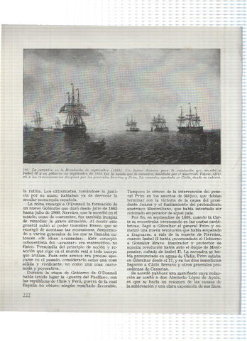 Lamina: Combate del Callao y La escuadra en la revolucion de septiembre 1868