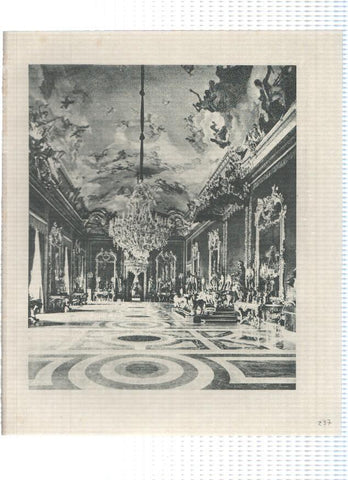 Lamina: Salon del trono en el palacio real, arte rococo