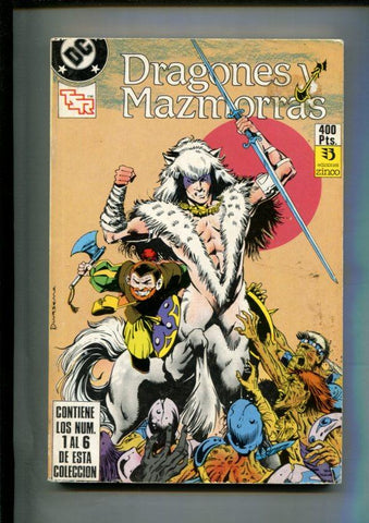 Dragones y Mazmorras, retapado numeros 1 al 6