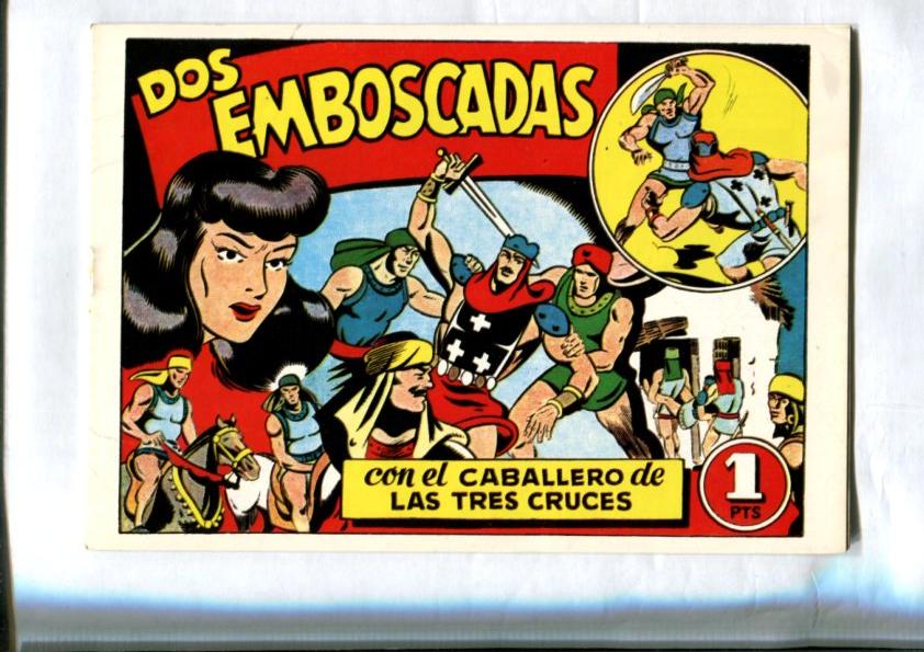 Facsimil: El Caballero de las Tres Cruces numero 02: Dos emboscadas