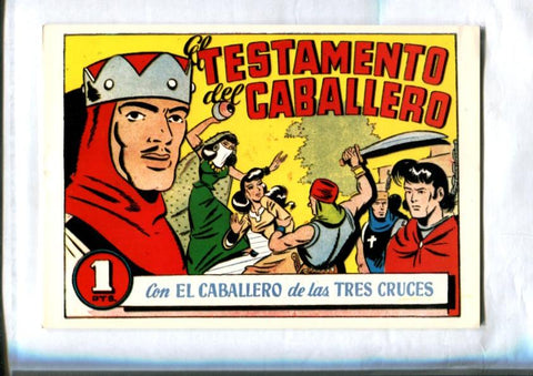 Facsimil: El Caballero de las Tres Cruces numero 06: El testamento del caballero