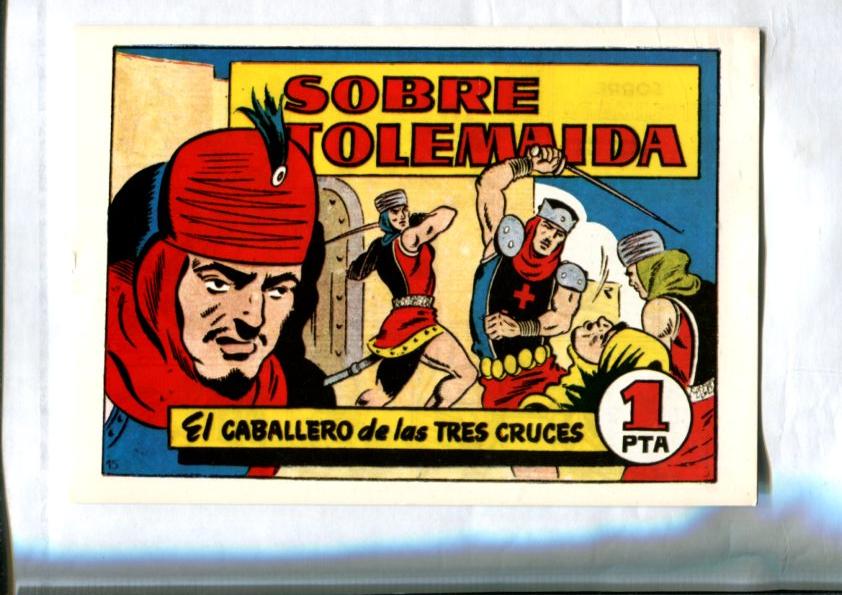 Facsimil: El Caballero de las Tres Cruces numero 15: Sobre Tolemaida