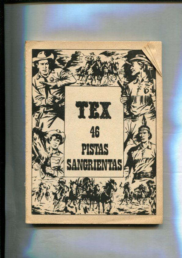 Tex numero 46: Pistas sangrientas conserva la cubierta)