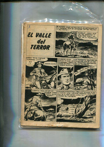 Tex numero 01: El valle del terror (no conserva la cubierta)