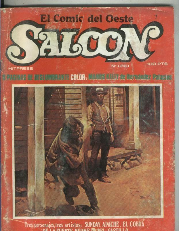 El comic del oeste Saloon numero 1 