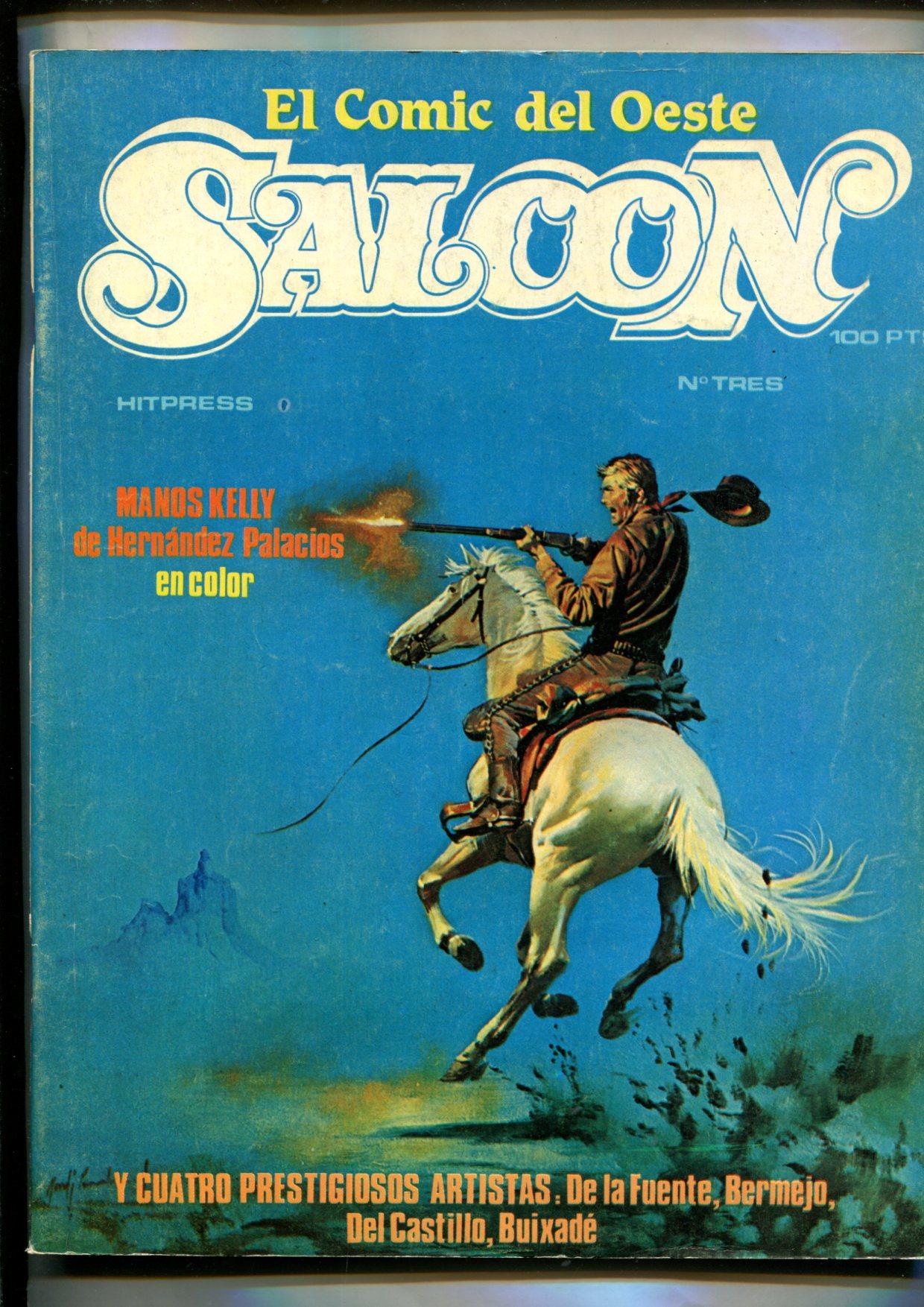 El comic del oeste Saloon numero 3
