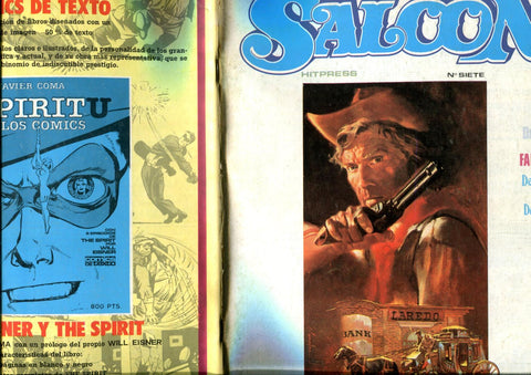 El comic del Oeste Saloon numero 7 (numerado 2 en trasera)