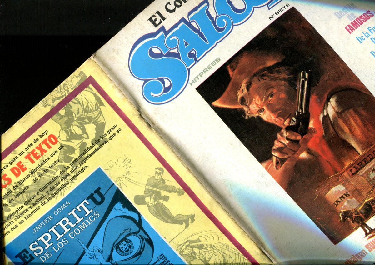 El comic del Oeste Saloon numero 7 (numerado 4 en trasera)