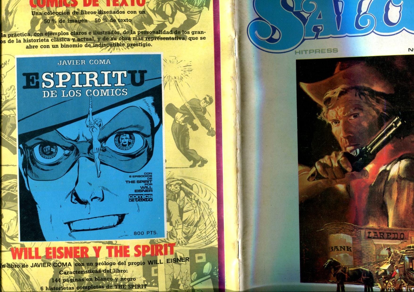 El comic del Oeste Saloon numero 7 (numerado 5 en trasera)