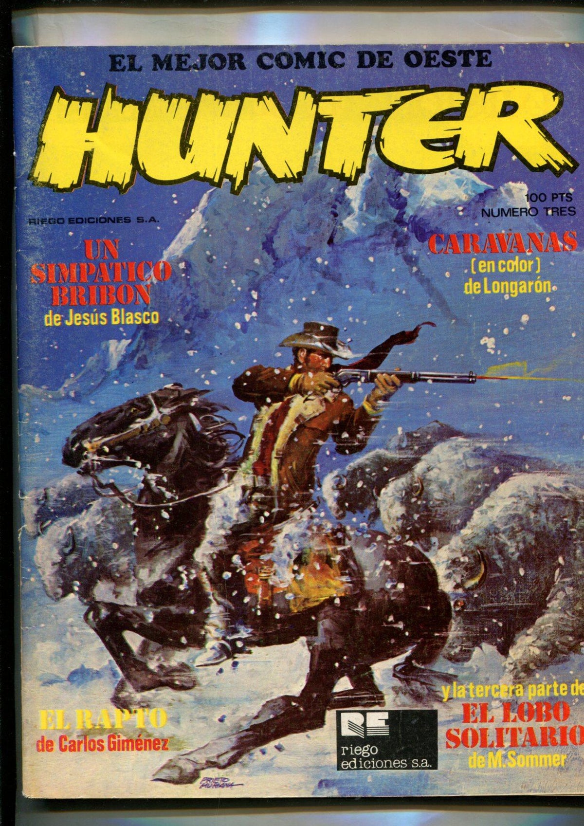 El mejor comic del oeste Hunter numero 03