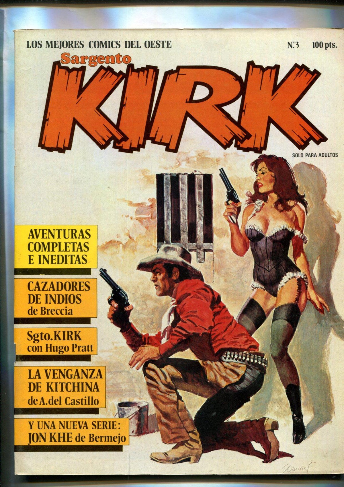 Los mejores comics del Oeste Kirk numero 03