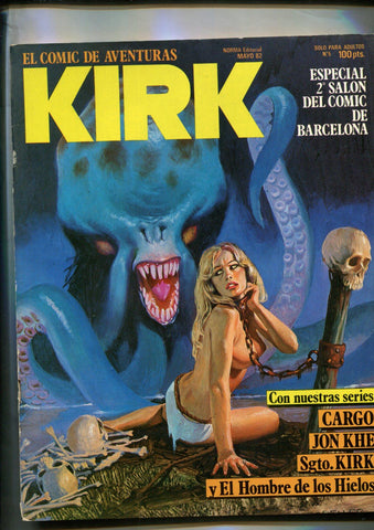 El comic de aventuras Kirk numero 05