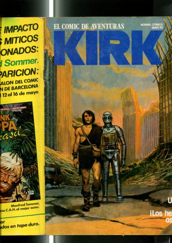 El comic de aventuras Kirk numero 11 (numerado 3 en trasera)