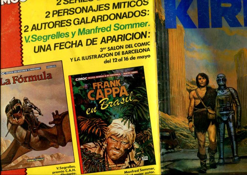 El comic de aventuras Kirk numero 11 (numerado 4 en trasera)