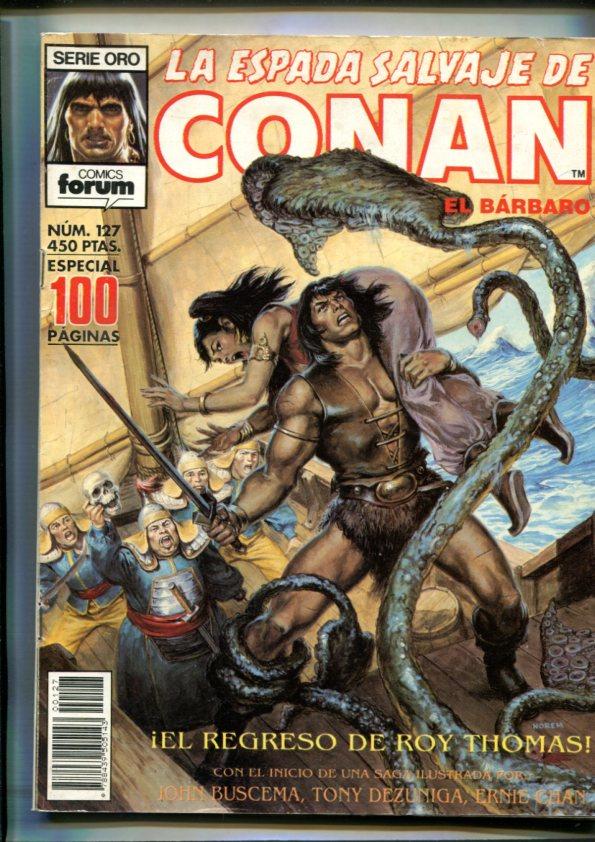 La espada salvaje de conan primera edicion numero 127: La calavera de los mares