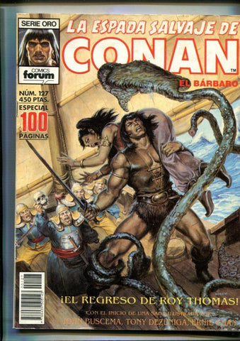 La espada salvaje de conan primera edicion numero 127: La calavera de los mares