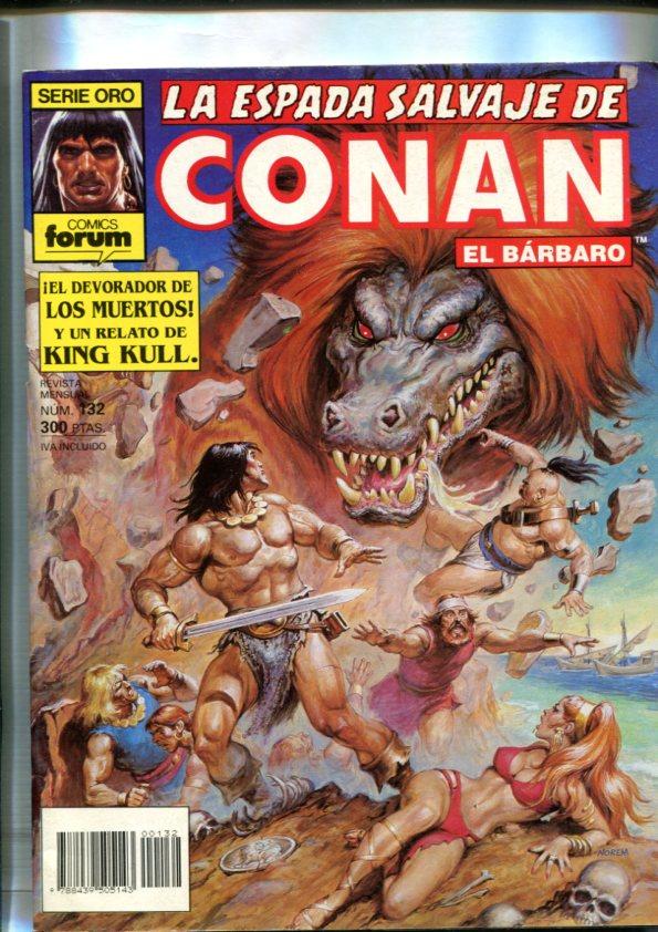La espada salvaje de conan primera edicion numero 132: El devorador de los muertos