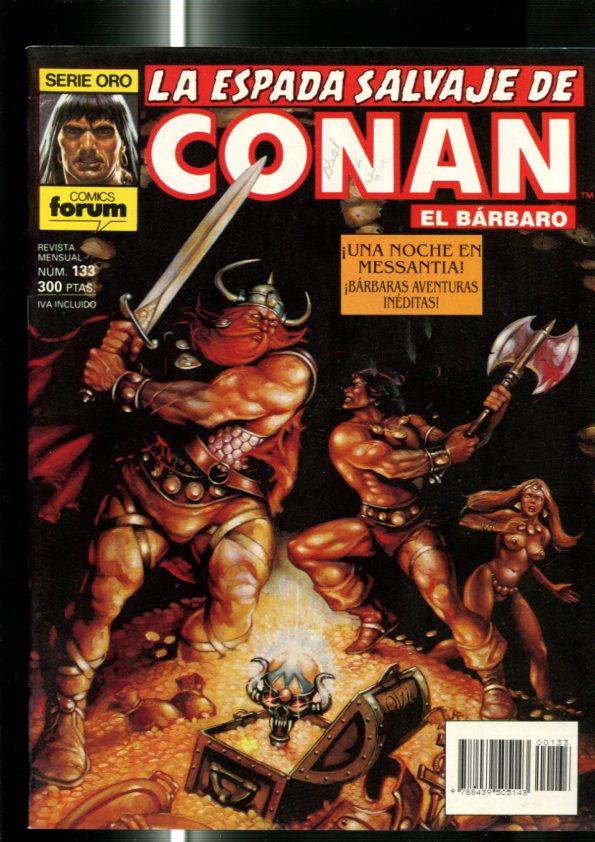 La espada salvaje de conan primera edicion numero 133: Una noche en Messantia
