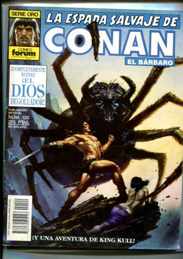 La espada salvaje de conan primera edicion numero 120: El dios degollador