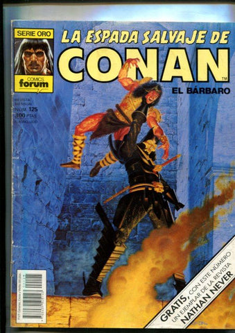 La espada salvaje de conan primera edicion numero 125: El horror que llego del pasado