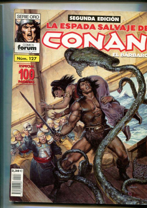 La espada salvaje de conan volumen 1 segunda numero 127: La calavera de los mares