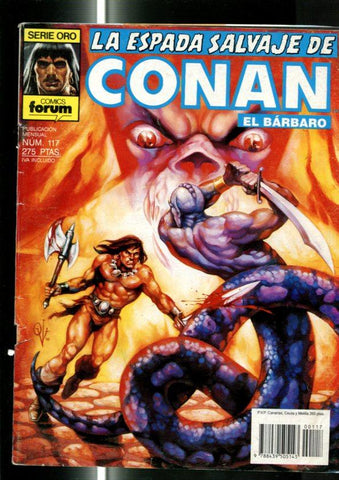 La espada salvaje de conan primera edicion numero 117: La tumba de las visiones perdidas