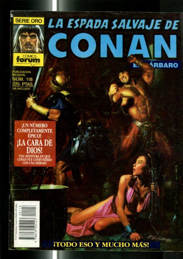 La espada salvaje de conan primera edicion numero 118: La cara de dios