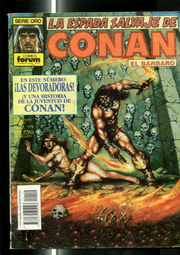 La espada salvaje de conan primera edicion numero 119: Las devoradoras
