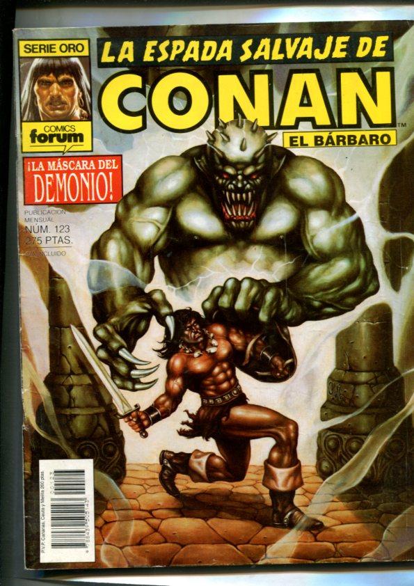 La espada salvaje de conan primera edicion numero 123: La mascara del demonio