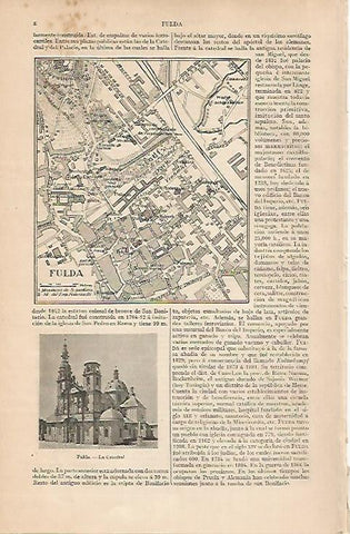 LAMINA ESPASA 24722: Plano de Fulda