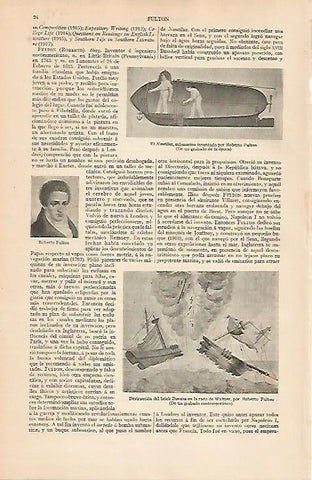 LAMINA ESPASA 24726: El Nautilus de R. Fulton