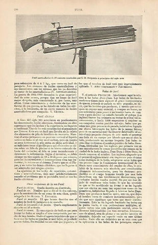 LAMINA ESPASA 24760: Fusil ametrallador del siglo XVII