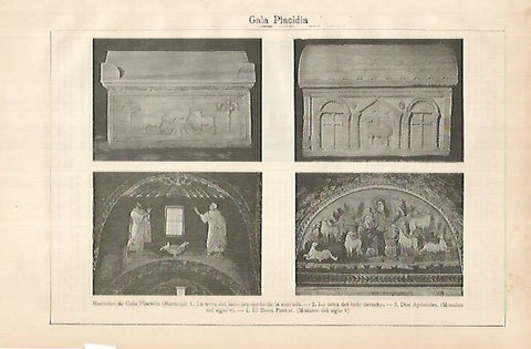 LAMINA ESPASA 24788: Mausoleo de Gala Patricia