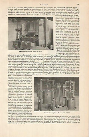 LAMINA ESPASA 24826: Horno para galletas