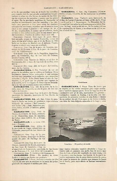 LAMINA ESPASA 24861: Puerto y muelle de Garachico