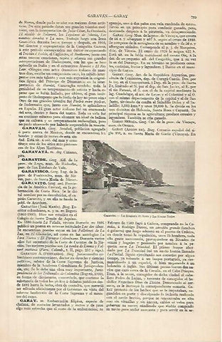 LAMINA ESPASA 24865: Vista de Garavan
