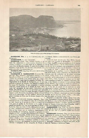 LAMINA ESPASA 24876: Vista de Garda