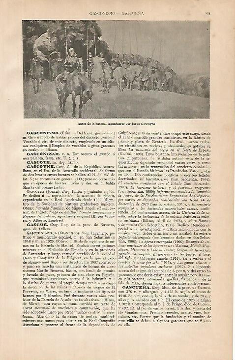 LAMINA ESPASA 24900: Antes de la batalla por J. Gascoyne
