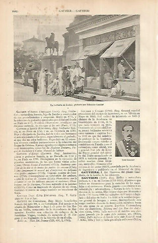 LAMINA ESPASA 24912: La barberia de Licinio por E. Gautier