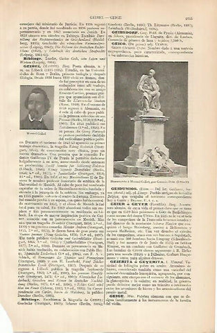 LAMINA ESPASA 24922: Monumento a M. Geibel