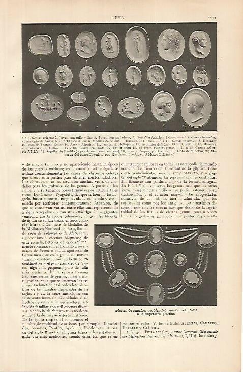 LAMINA ESPASA 24928: Gemas de Grecia