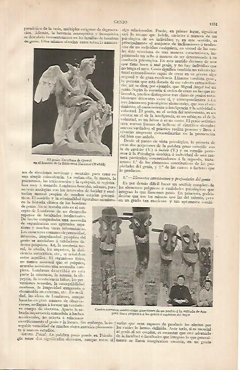 LAMINA ESPASA 24932: El genio por Querol