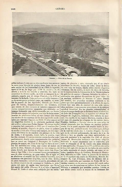 LAMINA ESPASA 24959: La Devesa de Girona