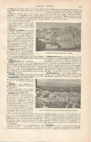 LAMINA ESPASA 24967: Pueblo abandonado de Gerp Lleida