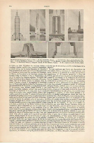 LAMINA ESPASA 25010: Proyectos del monumento faro a Colon