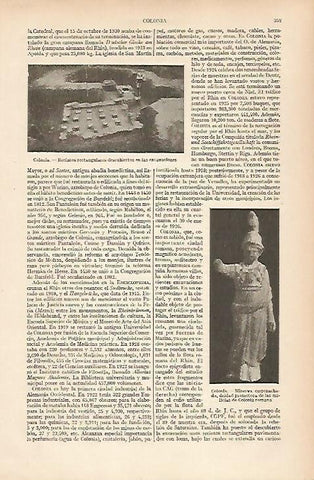 LAMINA ESPASA 25011: Excavaciones arqueologicas en Colonia