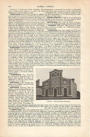 LAMINA ESPASA 25033: Iglesia de Santa Margarita en Cortona