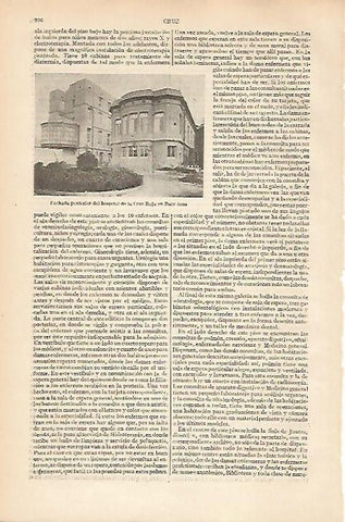 LAMINA ESPASA 25053: Hospital de la Cruz Roja en Barelona